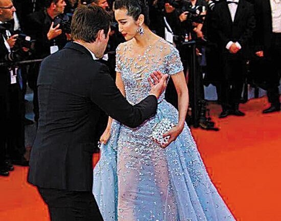 Phạm Băng Băng, Lý Băng Băng bị an ninh đuổi khỏi thảm đỏ Cannes