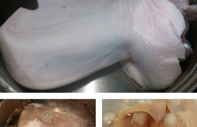 Cách làm tai heo ngâm giấm chua giòn