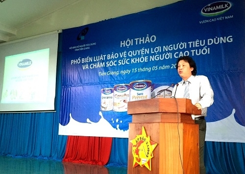 Vinamilk chung tay chăm sóc người cao tuổi Đồng Nai, Tiền Giang