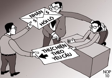 Thư ký Tòa án Nhân dân huyện vòi tiền bị cáo để xử nhẹ