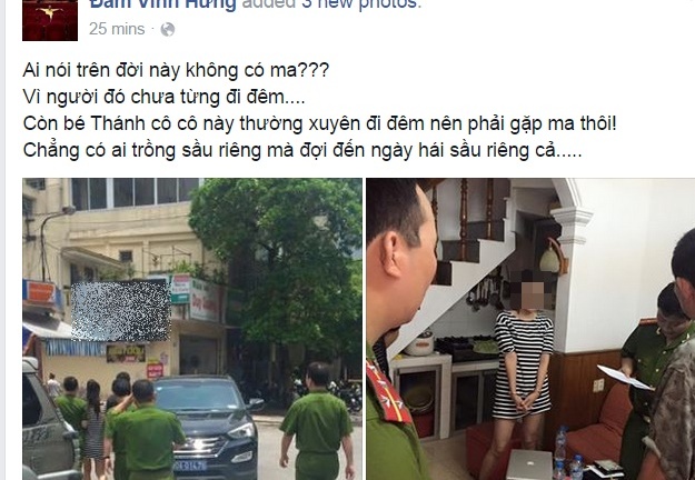 Công an khám xét nhà Thánh Cô Cô Bóc?