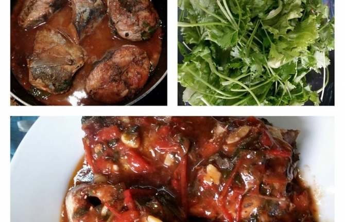 Ngon cơm với cá nục sốt kiểu Thái Lan