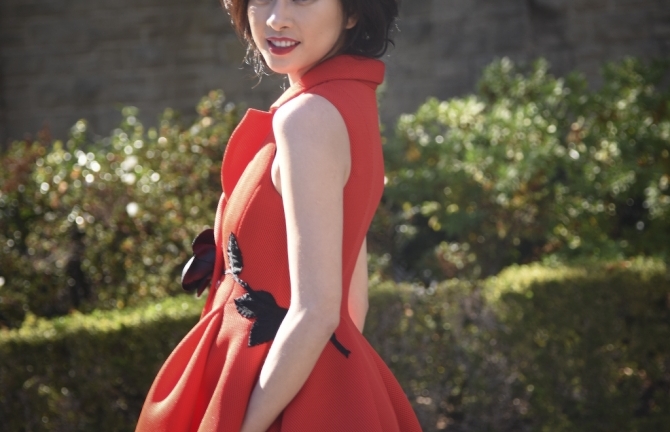 Ngô Thanh Vân khoe nhan sắc rạng ngời trên đất Mỹ