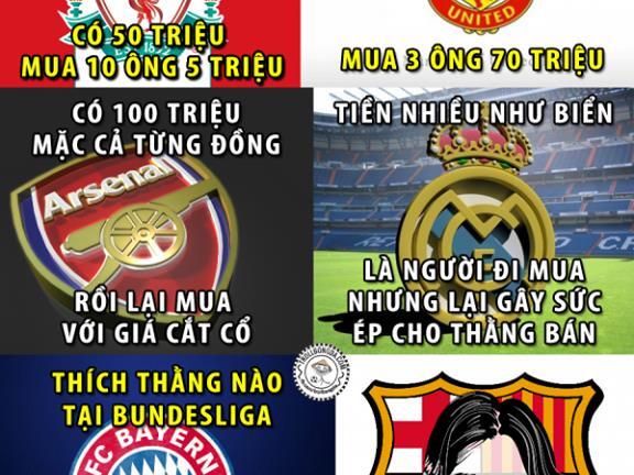 Ảnh chế: M.U đổi tên CLB thành