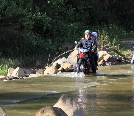 Một du khách mất tích vì bị nước cuốn trôi