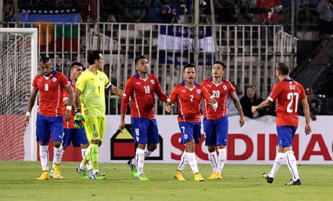 Tường thuật Chile 1-0 Uruguay