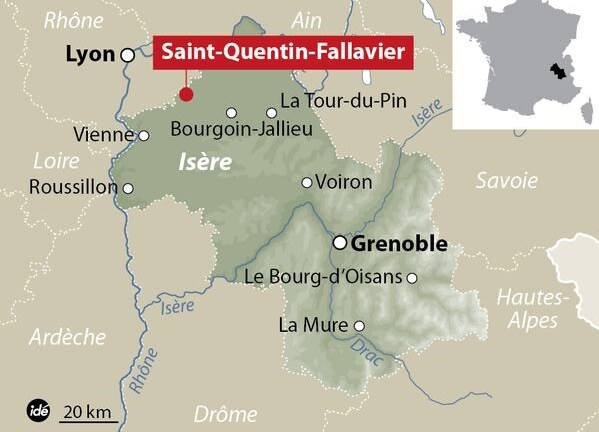 Rúng động vụ tấn công, chặt đầu tại nhà máy gas ở Pháp