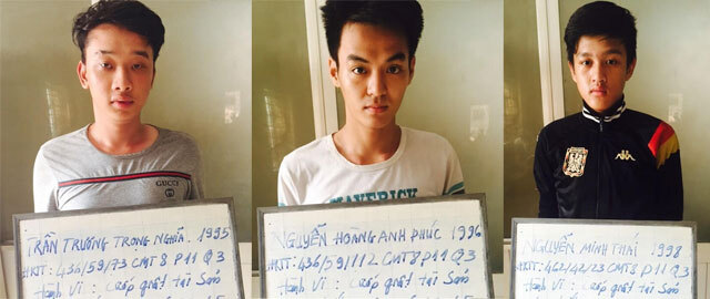 Bắt băng cướp giật nguy hiểm hoạt động giữa ban ngày