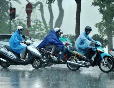 Dự báo thời tiết 4/7: Bắc Bộ có mưa rào và dông 