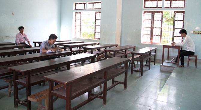 Kỳ thi THPT Quốc gia: 66 cán bộ nhân viên phục vụ... 1 thí sinh