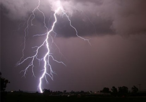  Đang làm vườn, hai cha con bị sét đánh thương vong