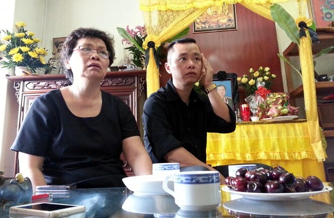 Vợ nhạc sĩ An Thuyên: 