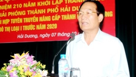 Bí thư Thành ủy Hải Dương bất ngờ gửi đơn xin từ chức 