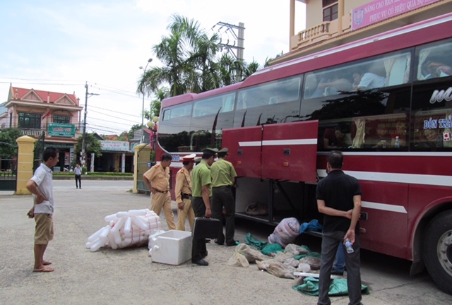 Quảng Bình: Bắt giữ 13 cá thể động vật hoang dã 'đi' trên xe khách