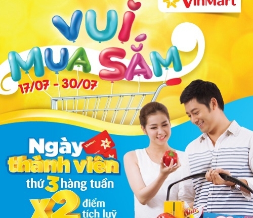 “Vui mua sắm” cùng VinMart
