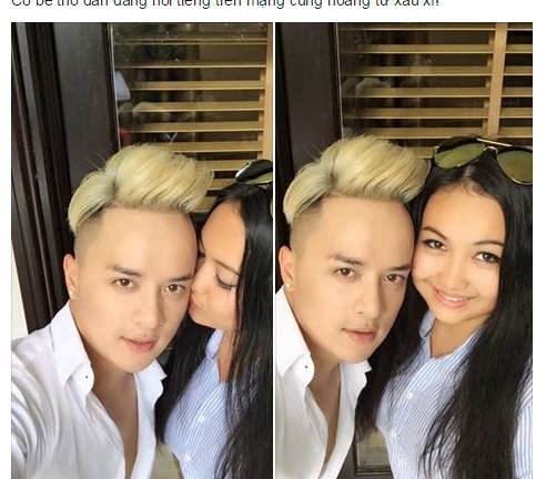 Cao Thái Sơn khoe ảnh tình tứ bên 
