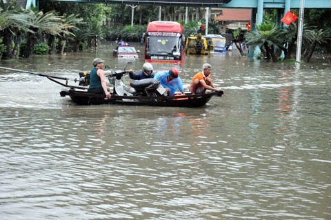 Trận mưa ở Quảng Ninh lớn nhất trong 40 năm qua