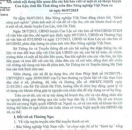 Vụ 'lạm thu' ở huyện nghèo: Nhiều nội dung phản ánh chưa đúng