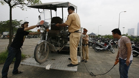 Bộ Công an bác đề nghị nhập khẩu xe mô tô 3 bánh