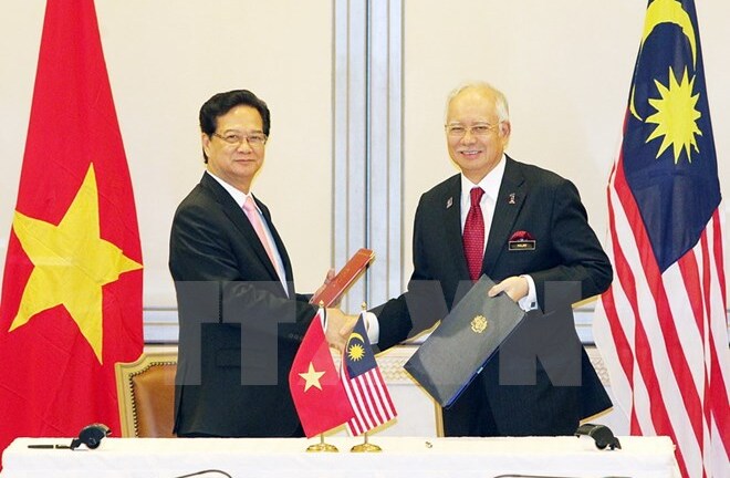 Thủ tướng Nguyễn Tấn Dũng hội đàm với Thủ tướng Malaysia Najib Rajak