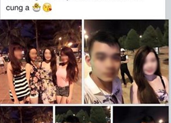 Nam thanh niên bị nhóm các cô gái xinh xắn 