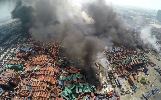 300 tài khoản mạng xã hội bị chặn sau vụ nổ kép ở Thiên Tân