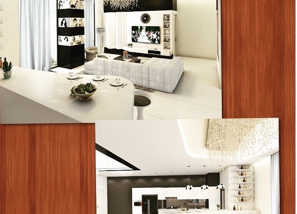 Ngọc Trinh treo đầy ảnh nóng trong căn penthouse 20 tỷ đồng 