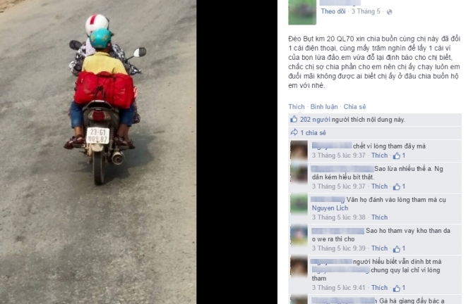 Cảnh giác chiêu lừa đảo ném cục tiền ra đường