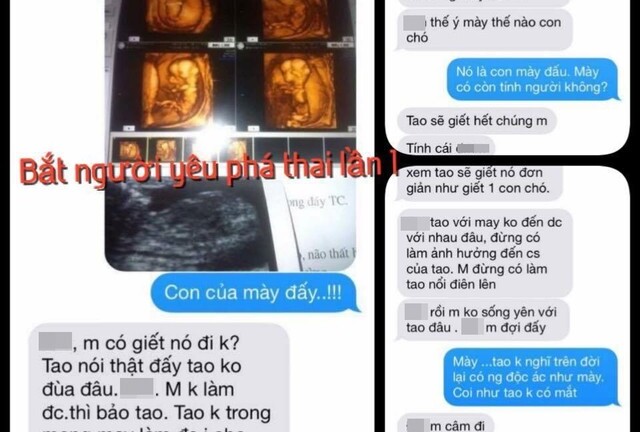 Thanh niên 2 lần ép bạn gái phá thai khiến dân mạng dậy sóng