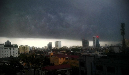 Thời tiết ngày 26/8: Chiều tối và đêm nay, Hà Nội có mưa dông