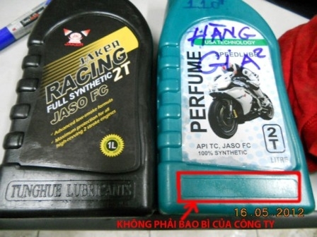 Hỏng xe vì dính ma trận dầu nhớt giả