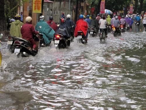 Bắc Bộ có thể mưa to trên 200 mm hai ngày cuối tuần