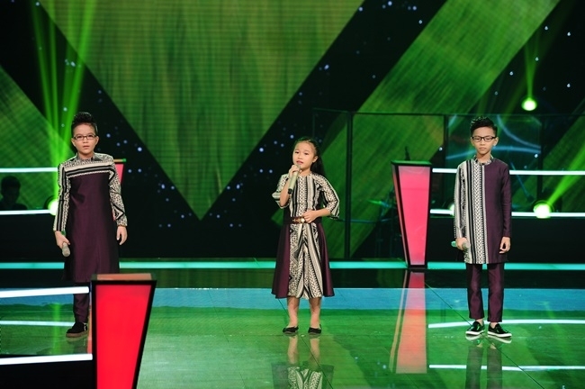 Giọng hát Việt nhí 2015 tập 2 vòng đối đầu: 