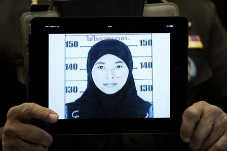 Nữ nghi phạm vụ đánh bom ở Bangkok liên hệ với nhà chức trách