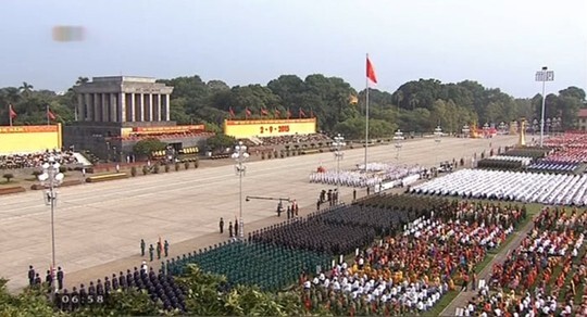 Lực lượng Quân đội Nhân dân Việt Nam diễu binh, diễu hành ngày 2/9