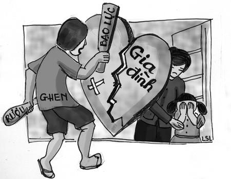 Xử phạt thế nào với người ngược đãi, đánh đập vợ con?