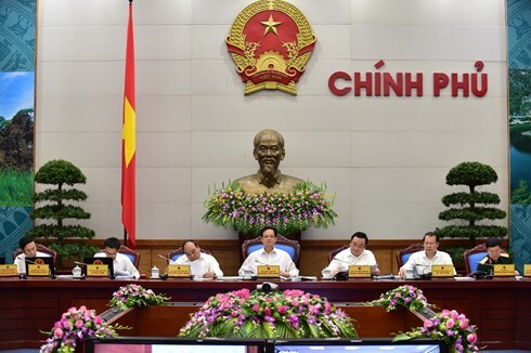 Nghị quyết phiên họp Chính phủ thường kỳ tháng 8/2015