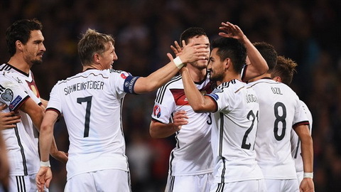 Scotland 2-3 Đức: Chiến thắng kịch tính