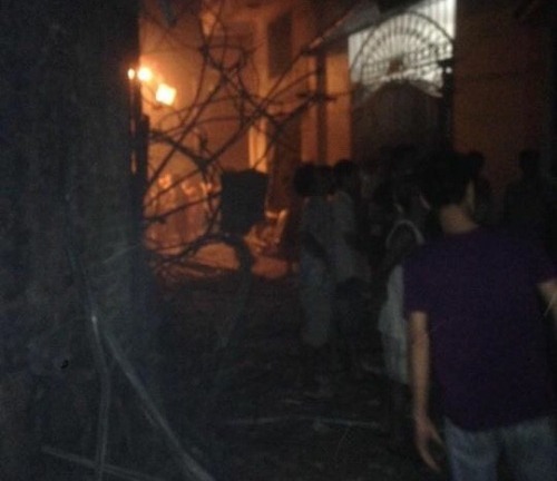 Hiện trường vụ nổ lớn tại Hà Nội làm ít nhất 5 người thương vong