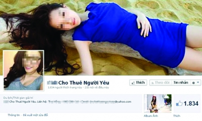 Góc khuất sau  dịch vụ cho thuê “bạn tình” mùa Trung thu