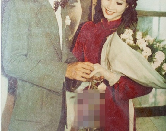 Ảnh cưới hiếm hoi ít người biết của sao Việt