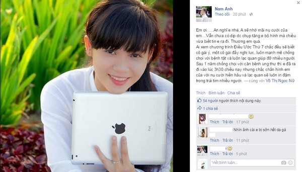 Cư dân mạng đau xót trước tin Ngọc Nữ đã vĩnh viễn ra đi