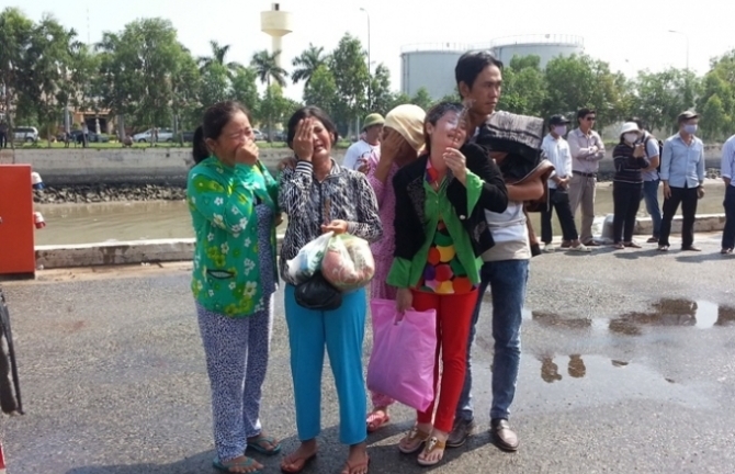 Tìm thấy thi thể thứ 13 trong vụ chìm tàu do nổ bình gas gần Côn Đảo