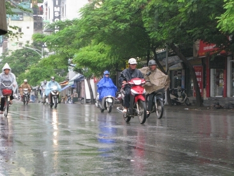 Dự báo thời tiết hôm nay 9/10: Bắc Bộ mưa dông, nhiệt giảm mạnh