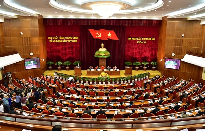 Hôm nay, Hội nghị Trung ương 12 bế mạc