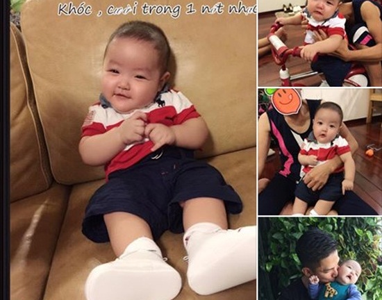 Tâm Tít lần đầu khoe ảnh con trai bụ bẫm, đáng yêu
