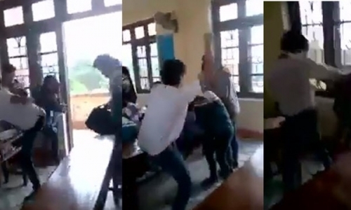 Clip nhóm nam sinh 'đánh hội đồng' 1 nữ sinh gây phẫn nộ