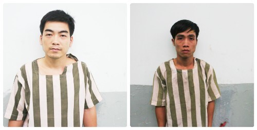 Cô gái trẻ đuổi bắt hai tên cướp mới ra tù trên phố