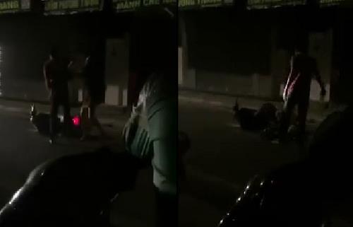 Xôn xao clip chân dài bị đánh dã man giữa đường trong ngày 20/10