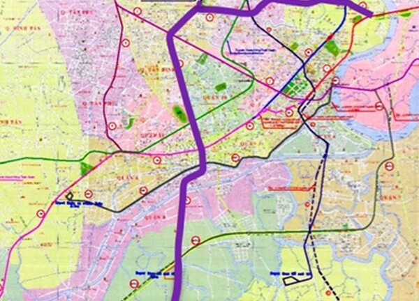 Hơn 99.700 tỉ đồng làm tuyến metro số 5 dài khoảng 24 km tại TP HCM